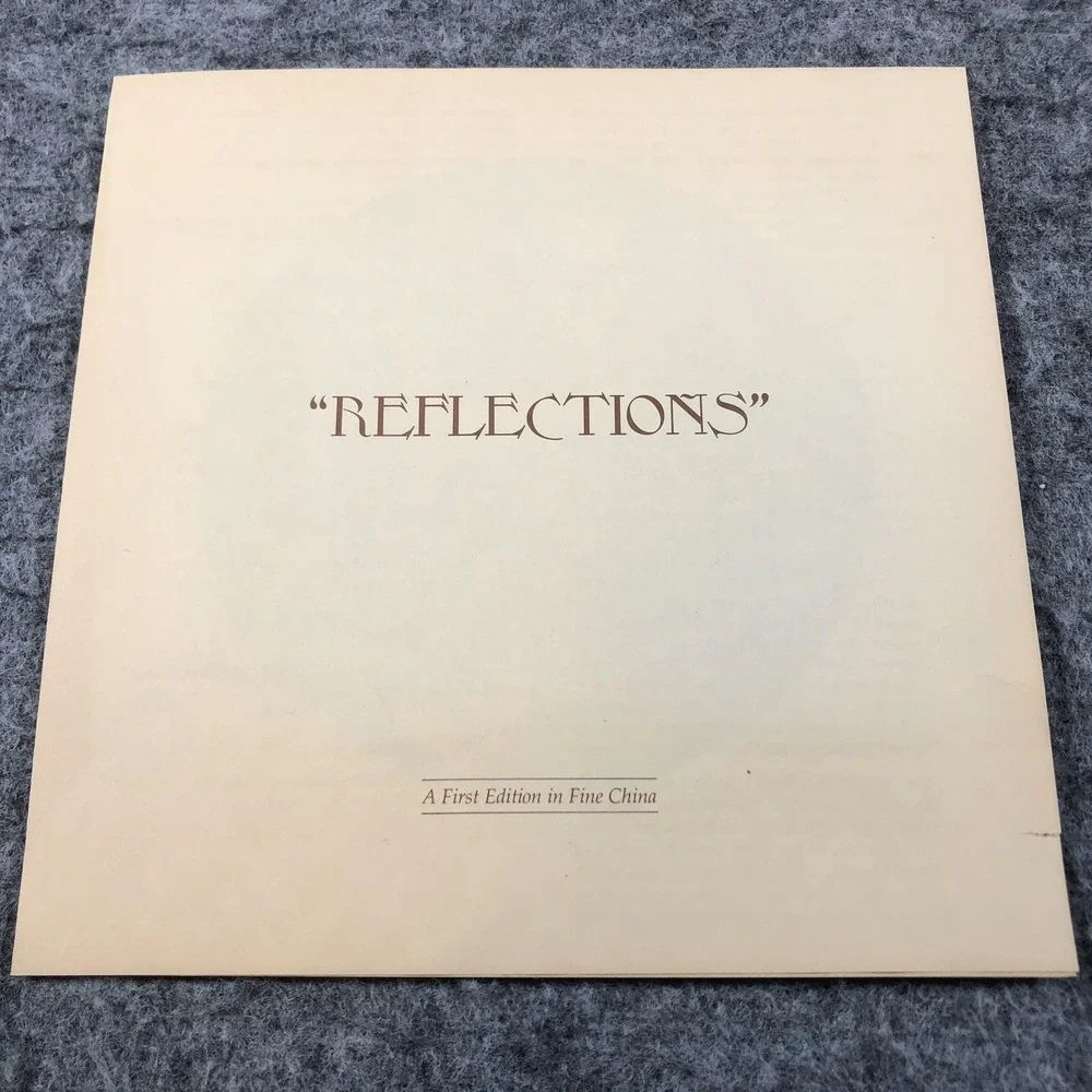 Vintage 1979 Knowles Norman Rockwell Reflections Mothers Day Collector Plate USA